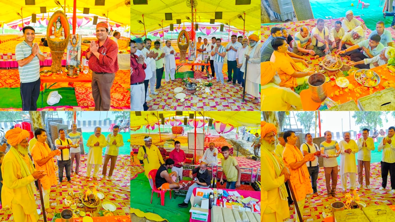Shiv Kavad Seva Samiti Baghpats Kavad Camp 2025 was inaugurated