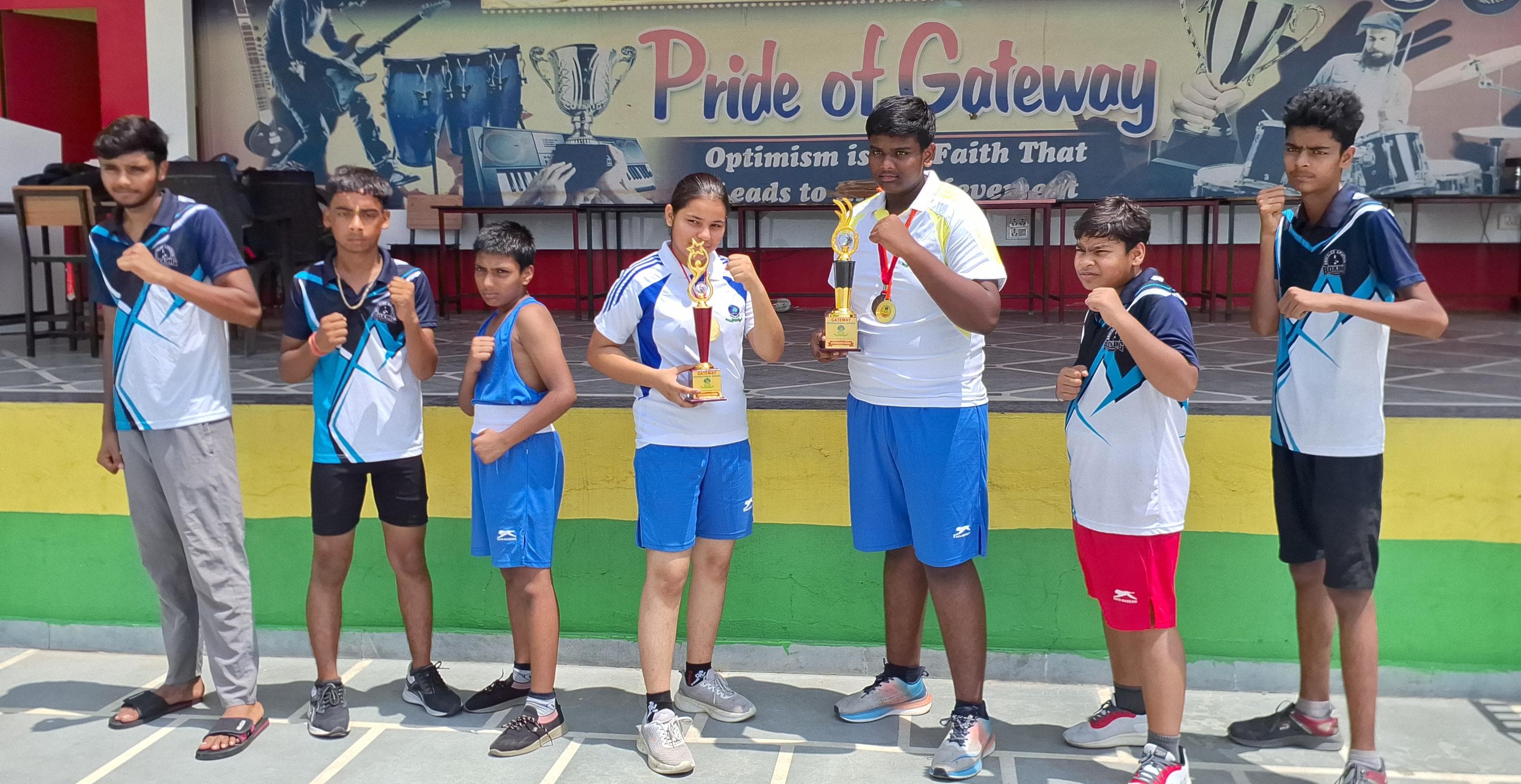 Gateway players won gold and bronze medals in boxing